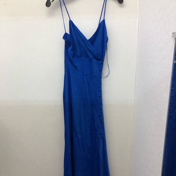 Zara CAMISOLE DRESS WITH BUTTONS M NWT - Picture 7 of 8